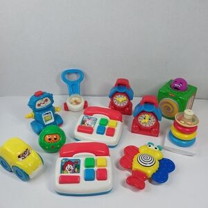 Vintage Fisher Price 90s Y2K Toys McDonalds Happy Meals Toy Lots 1996-2003